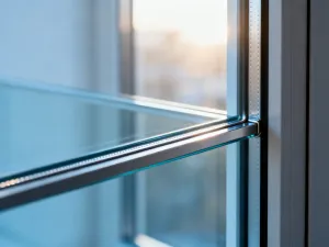 Proces ocieplania grubej ściany ceglanej białymi płytami styropianowymi przy użyciu profesjonalnych narzędzi budowlanych.