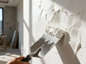Zbliżenie na nowoczesny pakiet szybowy z widocznymi warstwami szkła i ramkami dystansowymi w oknie zespolonym.