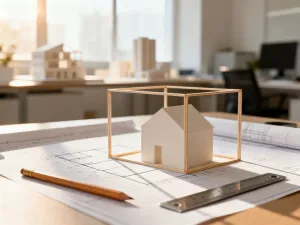 Porównanie białego betonu komórkowego Ytong i czerwonej pustaki ceramicznej Porotherm na palecie budowlanej.